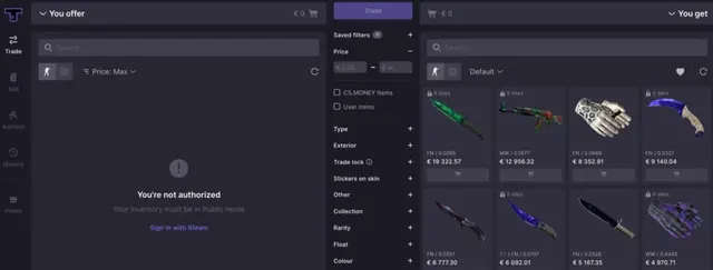 CS2 Trading Sites
