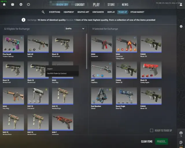Trade Up Contract