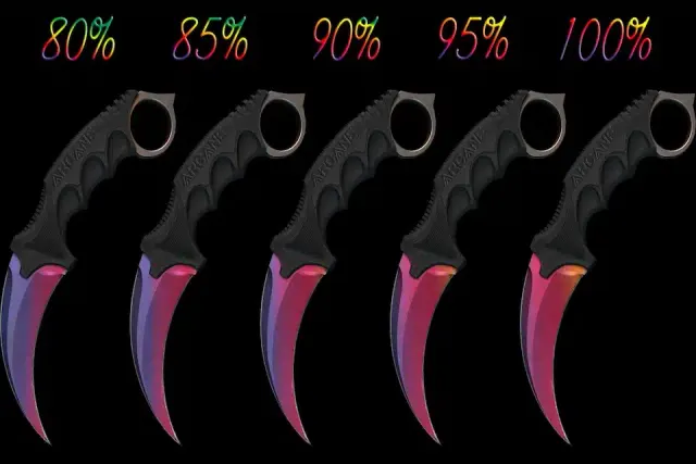 fade karambit