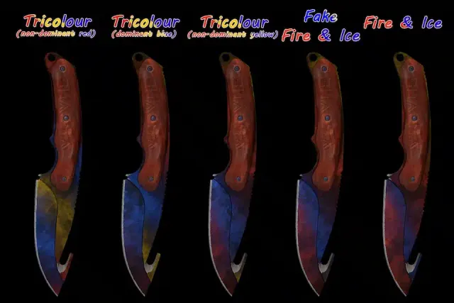 Gut Knife Marble Fade Patterns