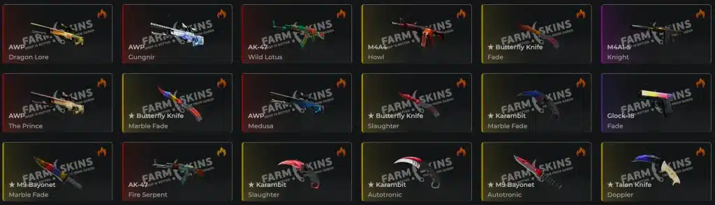 farmskins rewards